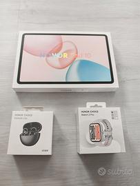 Pacchetto Honor Tablet + Orologio + Cuffie