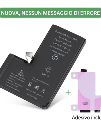 Batteria nuova iPhone 13 Pro – diagnosticabile