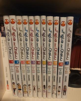 la figlia dell'otaku 1-11 serie completa 