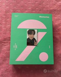 BTS Memories of 2020 yoongi SUGA photocard pc