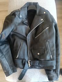giacca moto pelle 