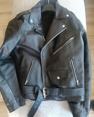 giacca moto pelle 
