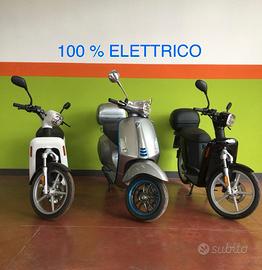 Scooter Askoll ES3 elettrico+VespePiaggio elettr