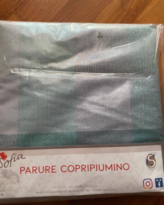 Copripiumino matrimoniale con die federe