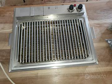 Barbecue elettrico Alpes Inox pietra lavica