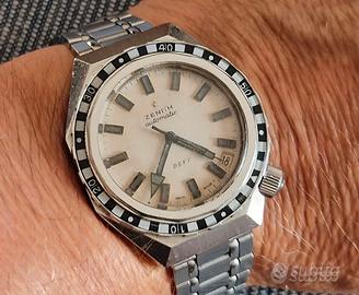 vintage ZENITH A3646 Defy Plongeur  1970 petmuto