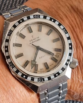 vintage ZENITH A3646 Defy Plongeur  1970 petmuto