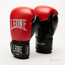 GUANTI BOXE, BOXING GLOVES LEONE GN383 THUNDER