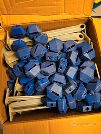 Aste con antitaccheggio per espositori blister