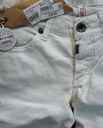 MET jeans Donna Bianco Prezzo Super Stock Lot.1010