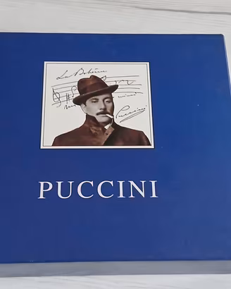 Cofanetto doppio CD + booklet Giacomo Puccini