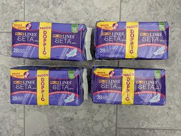 Assorbenti Lines Seta ultra con ali