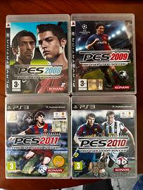 Pes 2008-2009-2010-2011 ps3