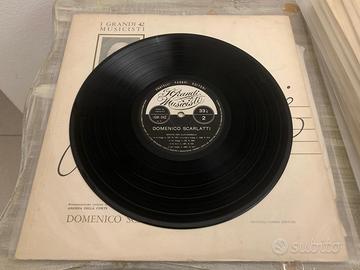 Blocco Dischi in vinile 10 pollici musica classica