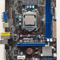 Processore Intel Sk 1155 con Scheda Madre