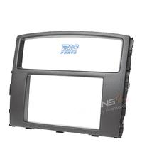 CORNICE NERA RADIO 2-DIN PER MITSUBISHI