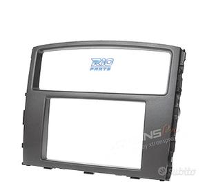 CORNICE NERA RADIO 2-DIN PER MITSUBISHI
