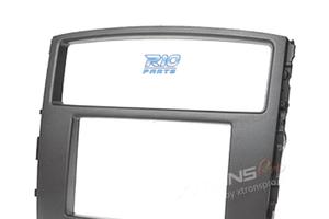 CORNICE NERA RADIO 2-DIN PER MITSUBISHI