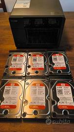 NAS QNAP TS-653 PRO - 16GB RAM - 18 TB HDD