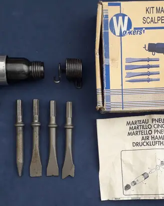KIT MARTELLO SCALPELLATORE  PNEUMATICO
