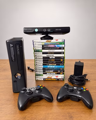 Kinect + 2 Controller + 18 Giochi – Come Nuova
