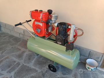 Motocompressore Lombardini Ceccato 100 litri