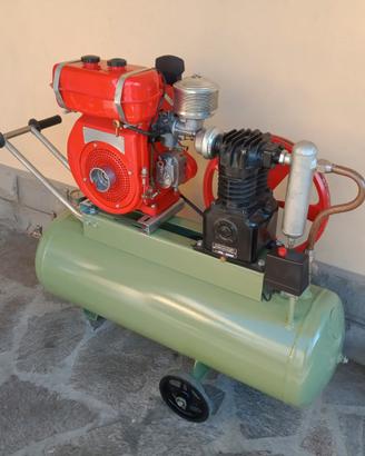 Motocompressore Lombardini Ceccato 100 litri