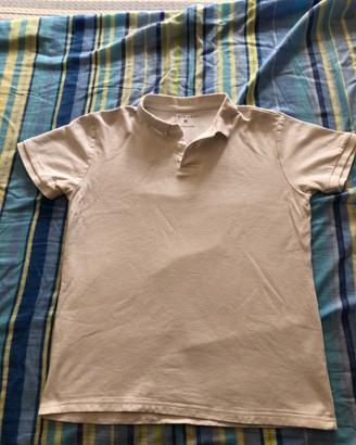 Polo bianca Primark taglia M