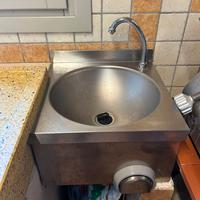 Lavamani in acciaio inox professionale come nuovo