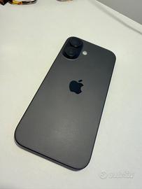 iphone 16 256gb + cover trasparente