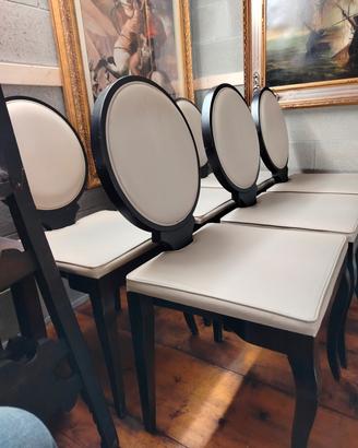 Sedie Design  a Medaglione modello Princess 