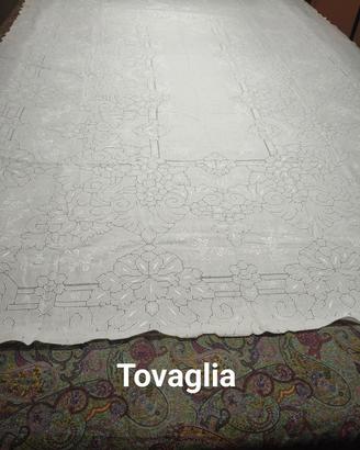 tovaglia+lenzuolo lino sfilato siciliano
