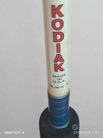 Canna da traina con mulinello