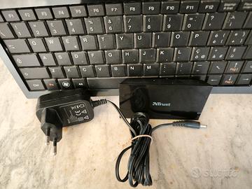 caricabatteria x tastiera wireless 