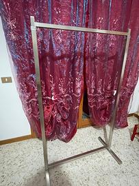 stender appendiabiti in acciaio cromato