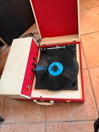 Giradischi fonovaligia lesa