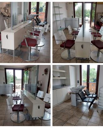 arredamento negozio parrucchiera 