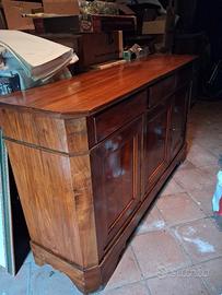 credenza in noce  stile antico 