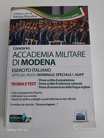 Libro per concorso ACCADEMIA MILITARE