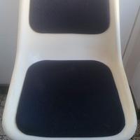 Poltroncina girevole design anni '80 marca Proinco