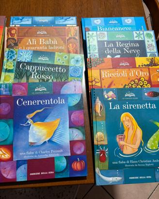 Collana completa di libri di favole con audio cd