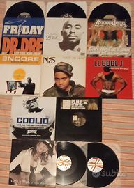 Lotto 10 x Vinile 12 Eminem, 2Pac, Dr Dre, Snoop