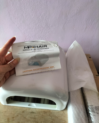 Lampada unghie mani piedi smalto gel UV