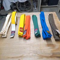 cinture vari colori  karate / judo