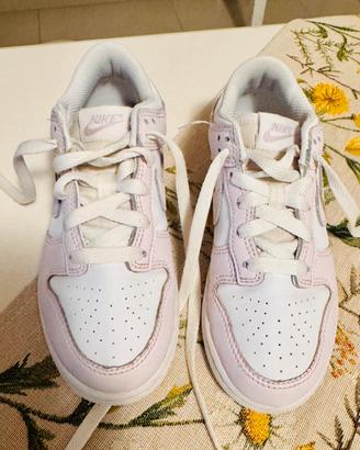 Scarpe Nike bambina rosa e bianche