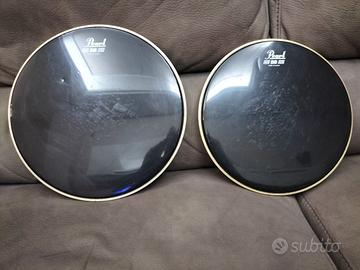 Batteria pelli Pearl 12-13 Made in Japan vintage 