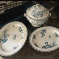 Zuppiera Ceramica  Richard  i fiori