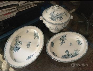 Zuppiera Ceramica  Richard  i fiori