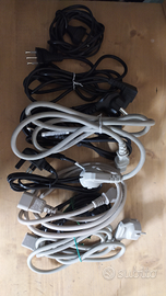 Cavi di alimentazione per pc ed elettrodomestici