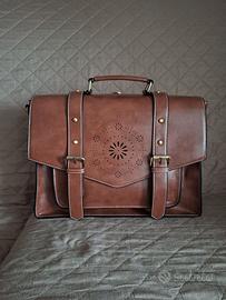 Borsa cartella in ecopelle Ecosusi